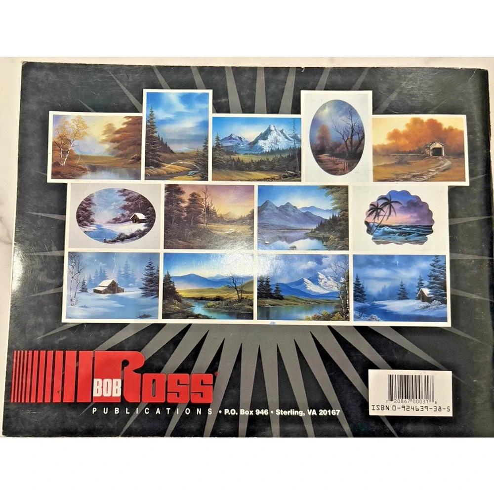 Bob Ross The Joy Of Painting Volume 31 Oil Painting Instruction Book Art Guide